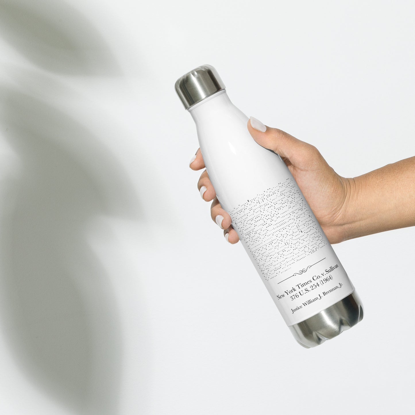 NY Times v. Sullivan - Stainless Steel Water Bottle