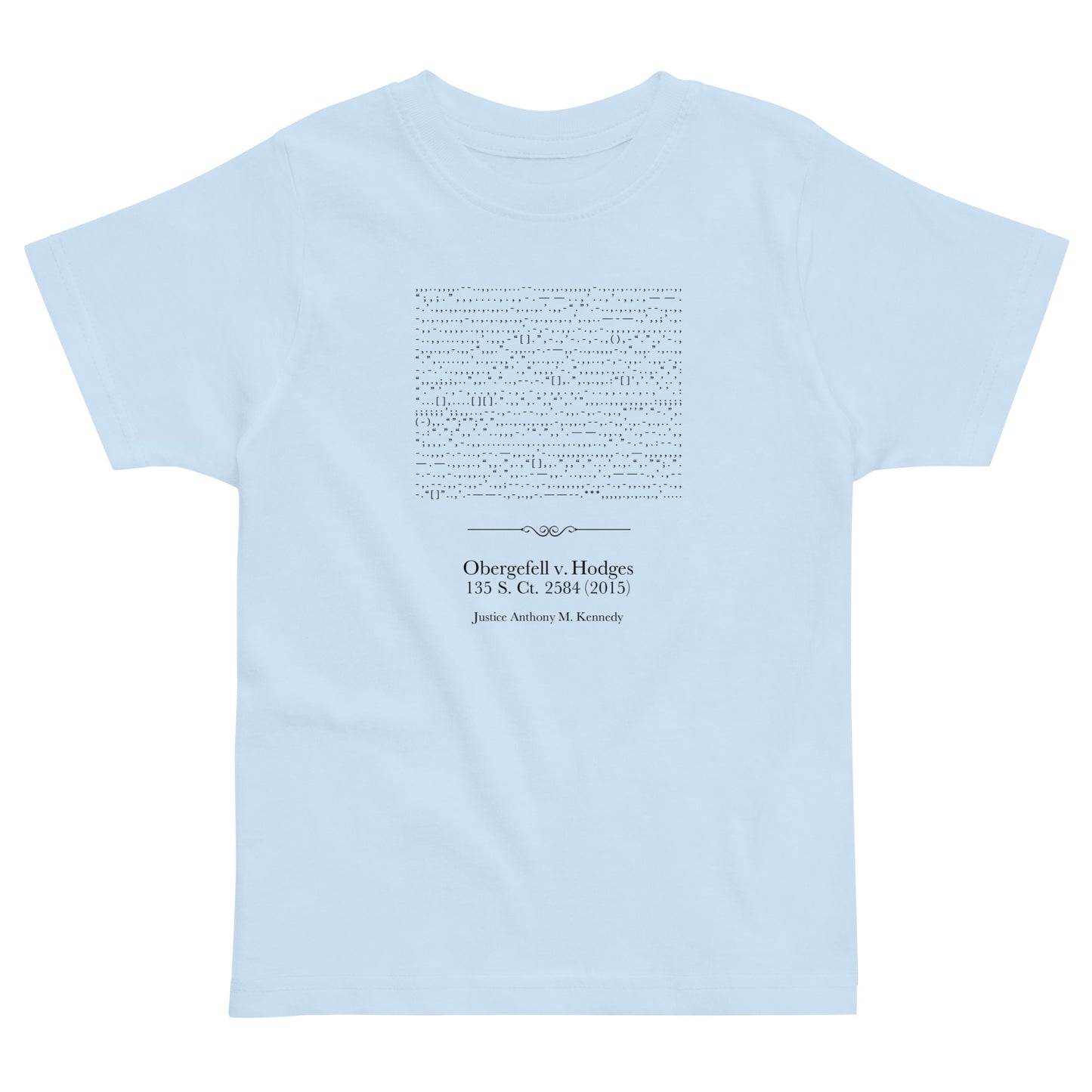 Obergefell - Toddler jersey t-shirt
