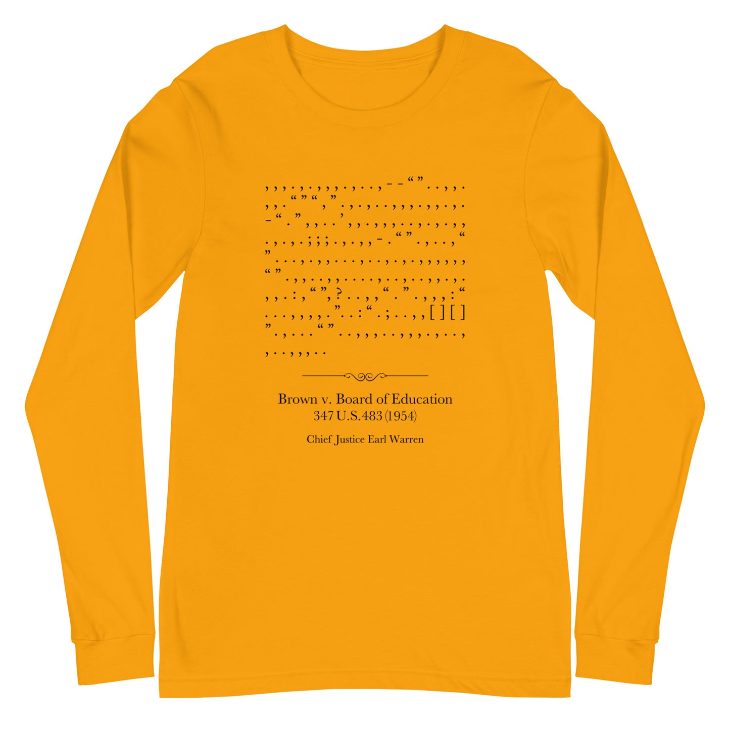Brown v. Board - Long-sleeve t-shirt