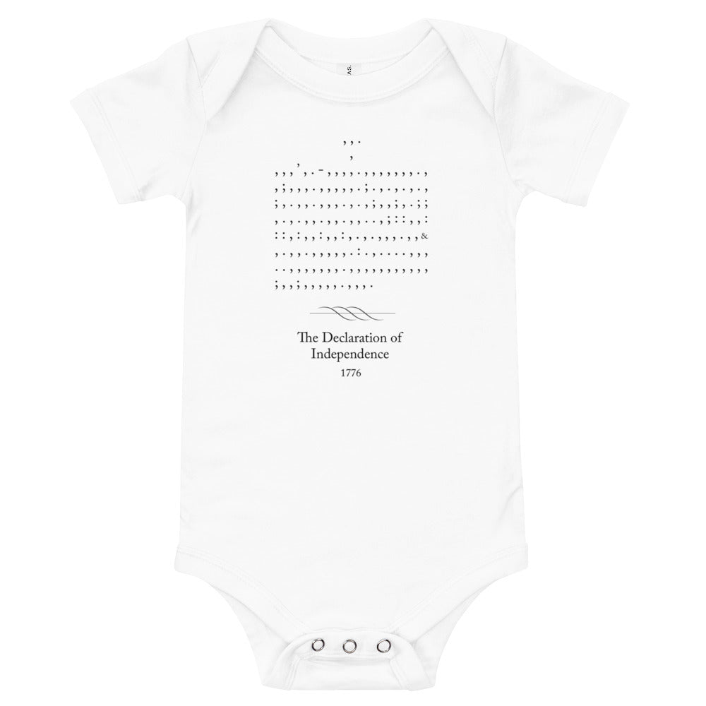 Declaration of Independence - Onesie