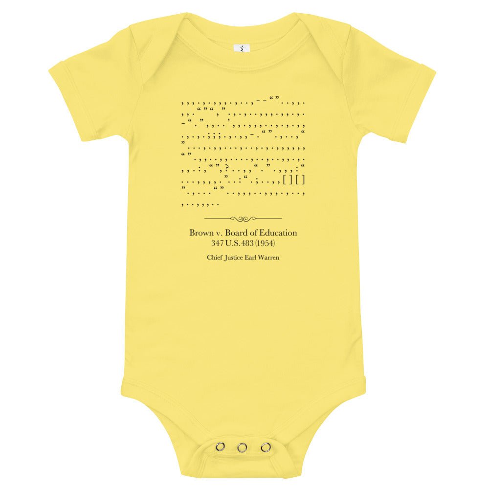 Brown v. Board - Onesie