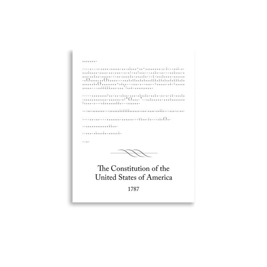 Constitution - 11 x 14 Poster