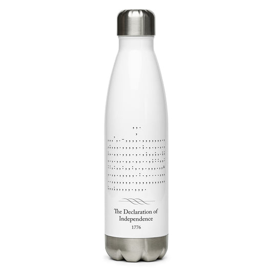 Declaration of Independence  - Stainless Steel Water Bottle