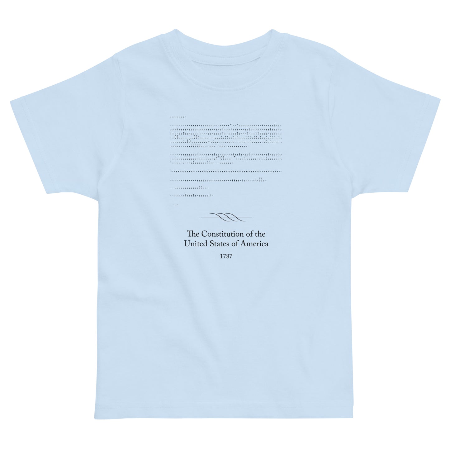 Constitution - Toddler jersey t-shirt