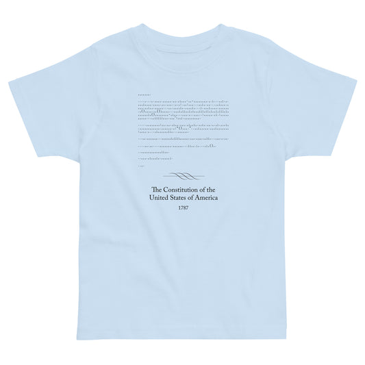 Constitution - Toddler jersey t-shirt