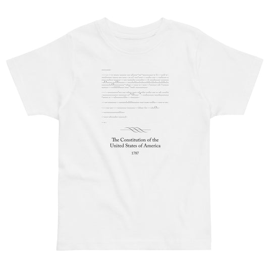 Constitution - Toddler jersey t-shirt