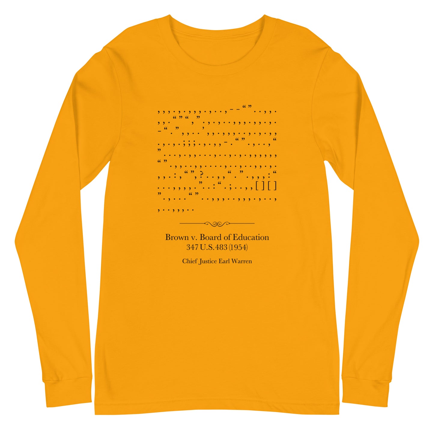 Brown v. Board - Long-sleeve t-shirt