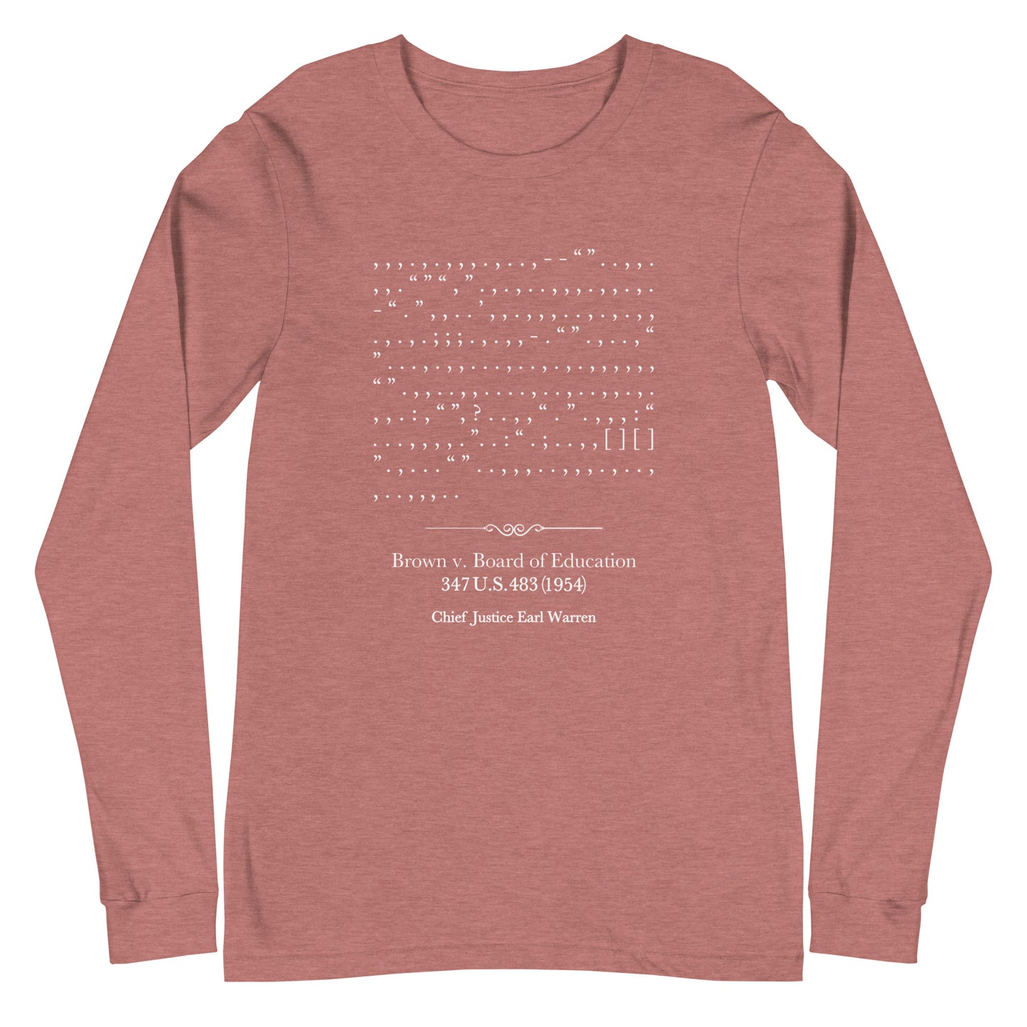 Brown v. Board - Long-sleeve t-shirt