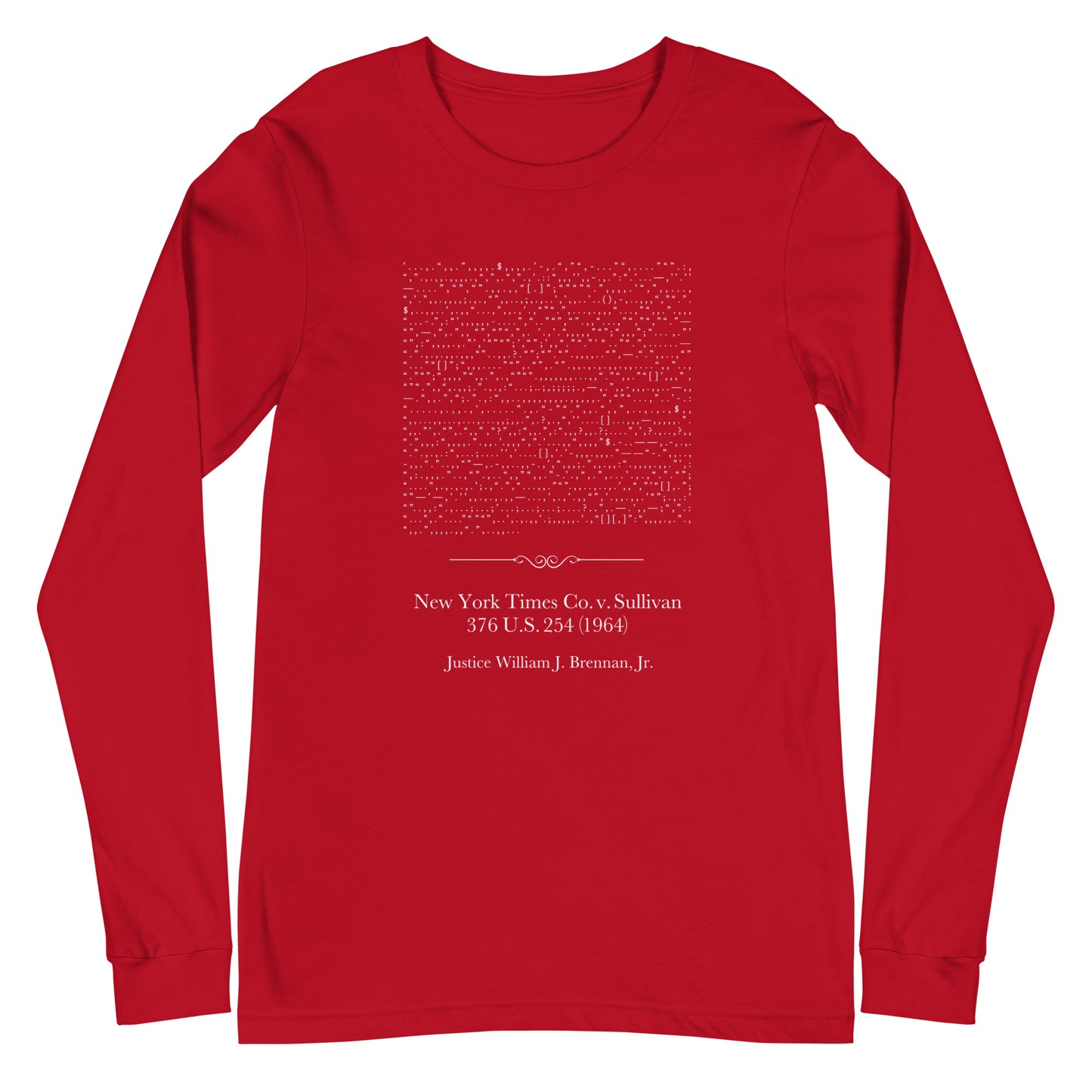 NY Times v. Sullivan - Long-sleeve t-shirt