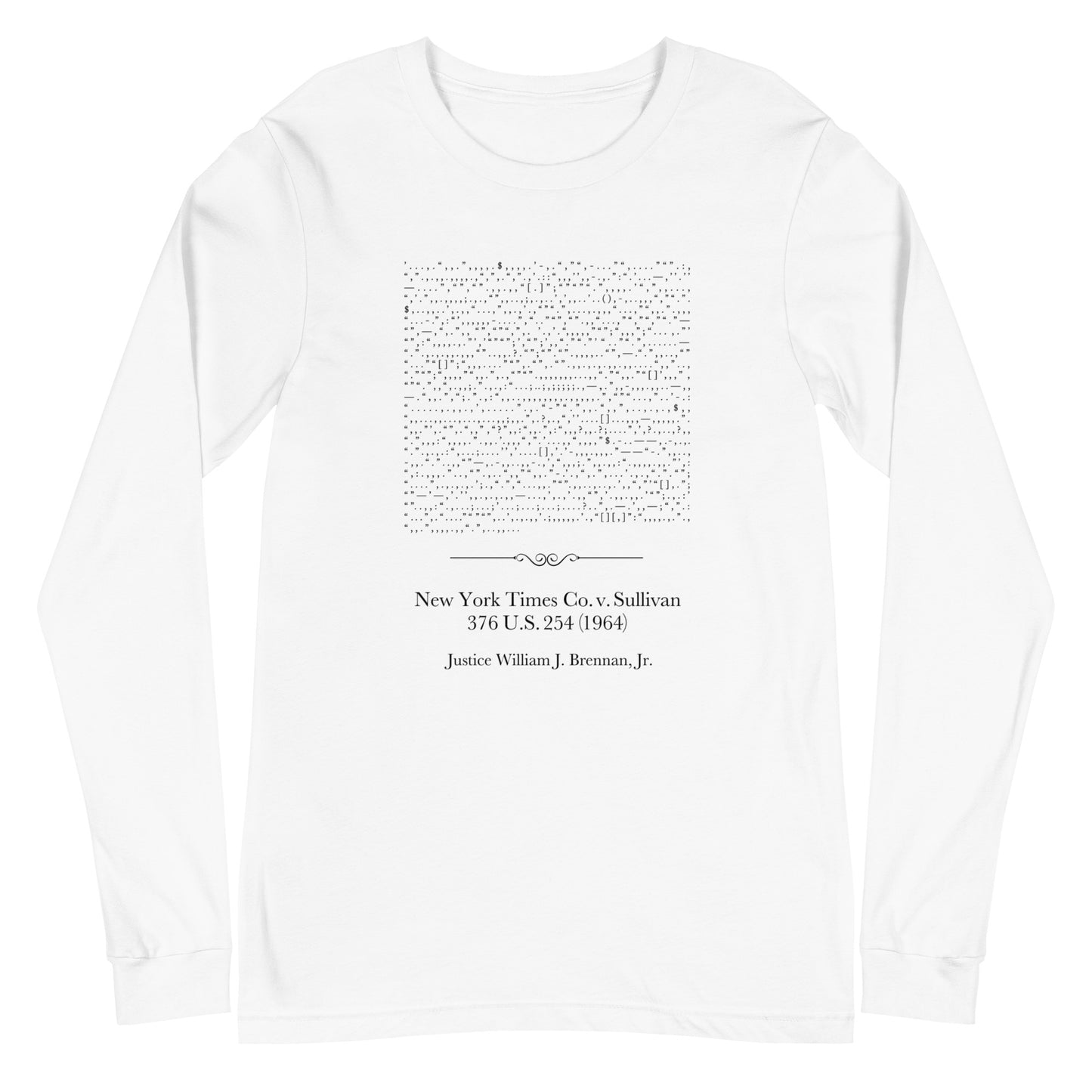 NY Times v. Sullivan - Long-sleeve t-shirt