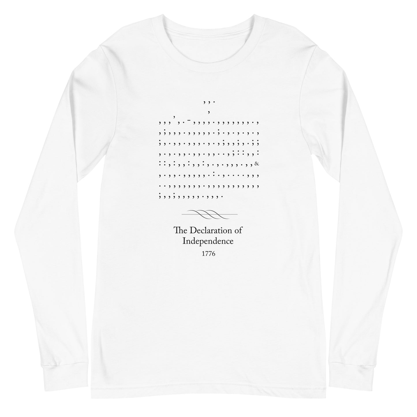 Declaration of Independence - Long-sleeve t-shirt