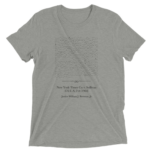 NY Times v. Sullivan - Tri-blend t-shirt