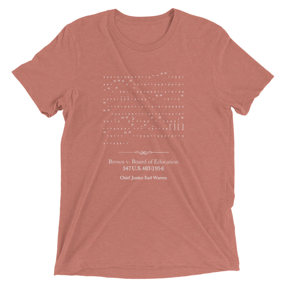 Brown v. Board - Tri-blend t-shirt