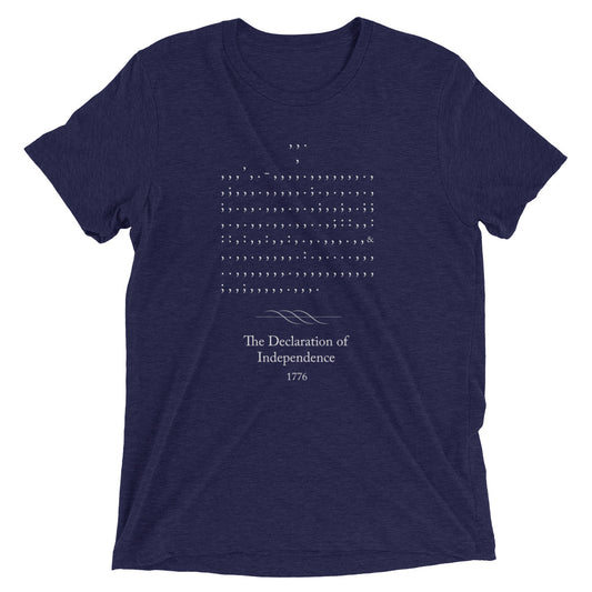 Declaration of Independence - Tri-blend t-shirt
