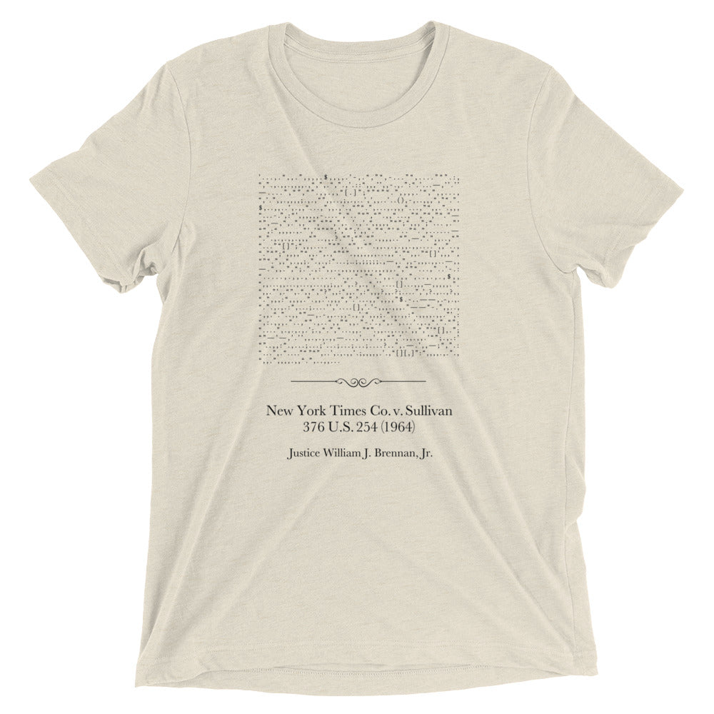 NY Times v. Sullivan - Tri-blend t-shirt