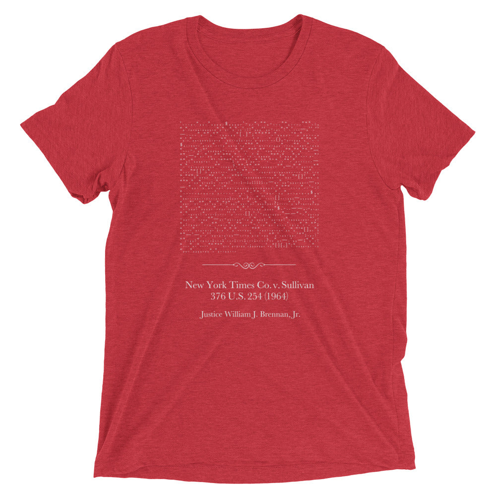 NY Times v. Sullivan - Tri-blend t-shirt