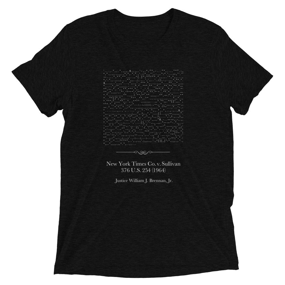 NY Times v. Sullivan - Tri-blend t-shirt