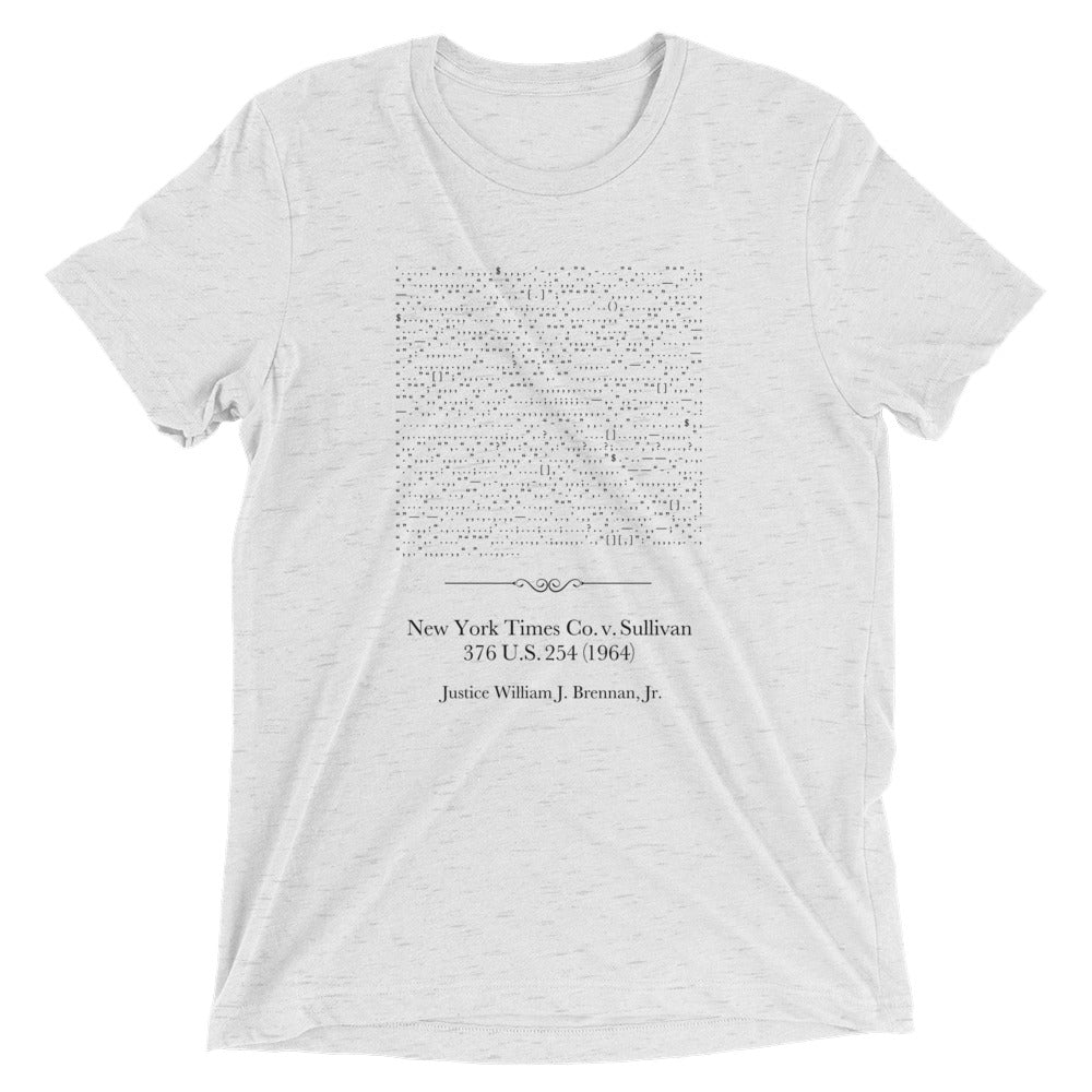 NY Times v. Sullivan - Tri-blend t-shirt